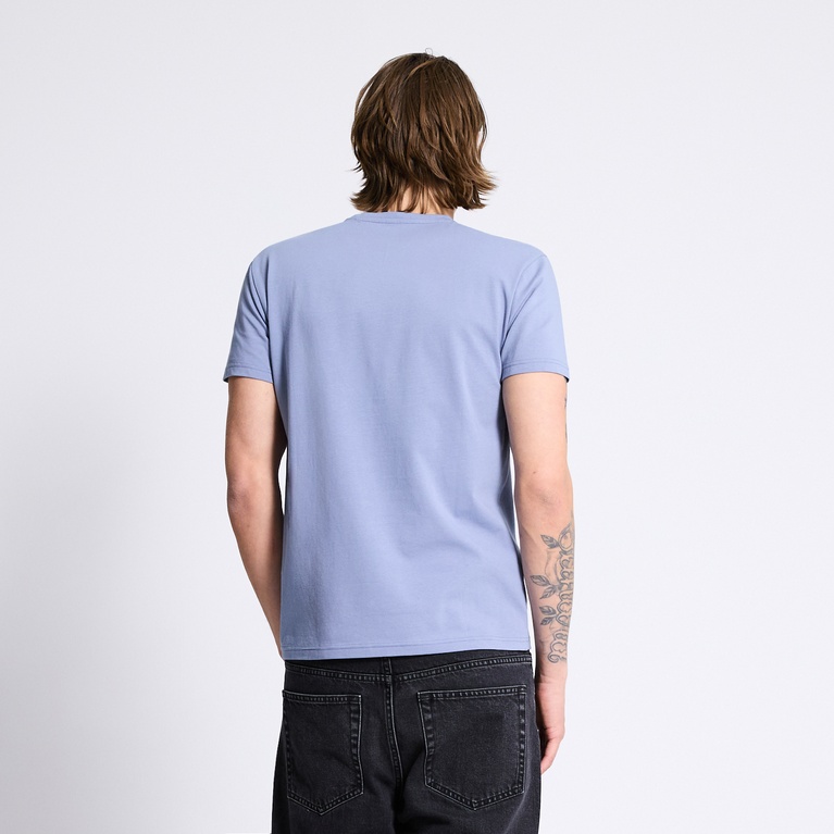 Premium basic tee "Casper" Dusty Blue